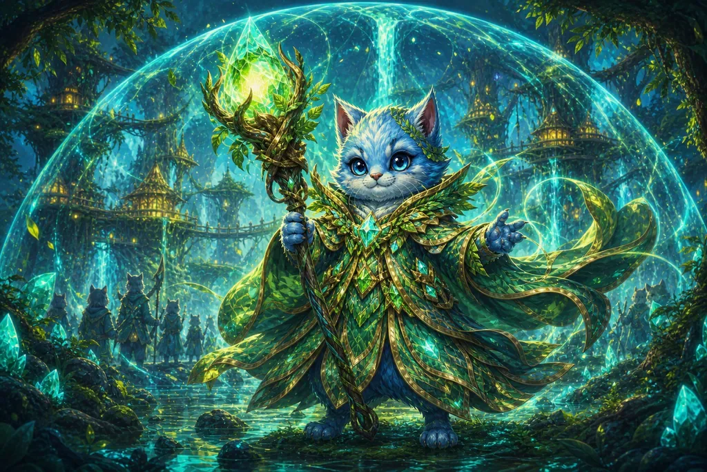 Mili, Voz da Vila, personaje central del mazo A Vila Oculta